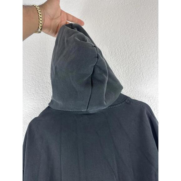 Gymshark Men's Size Large Black Athletic Long Sleeve Pullover Hoodie - Picture 4 of 7